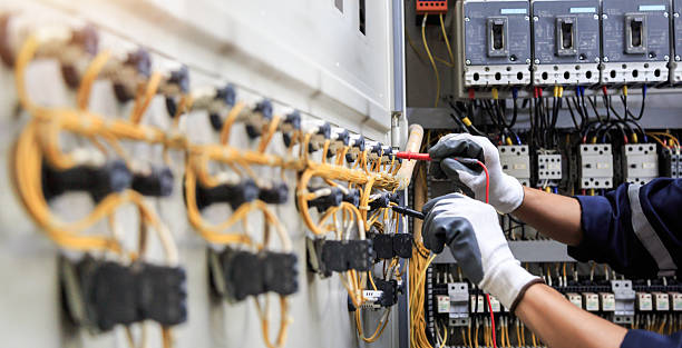 Professional Electrician technician working in Port Chester, NY